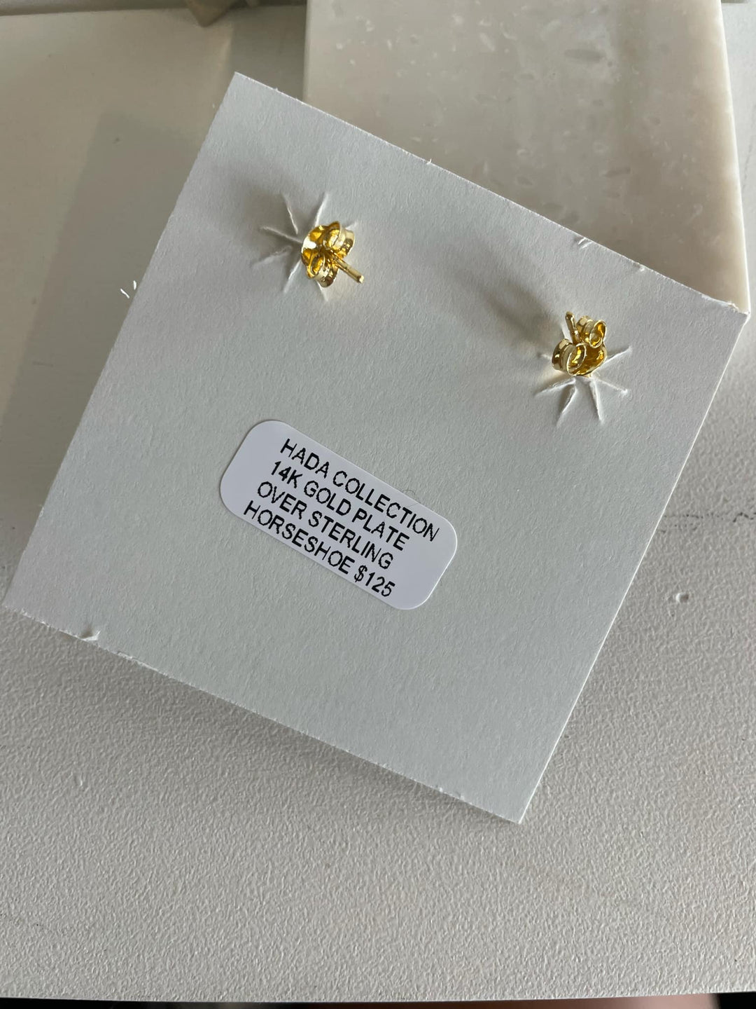 The Golden Horseshoe Earrings #113