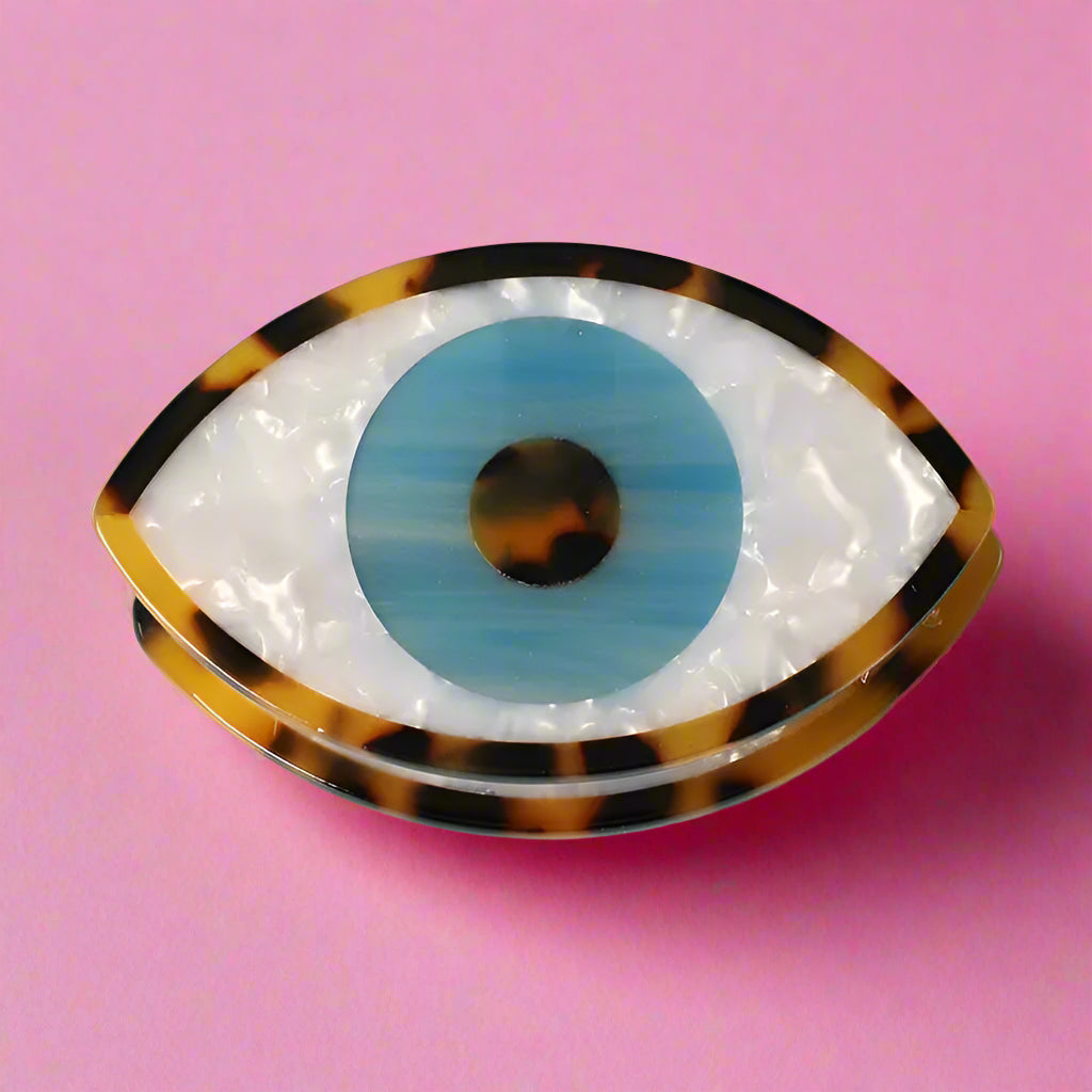 Evil Eye Claw Clip