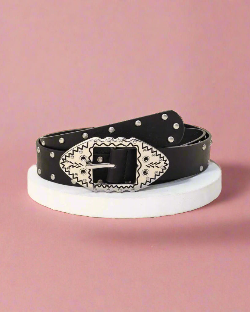 The Dakota Oval Buckle Belt