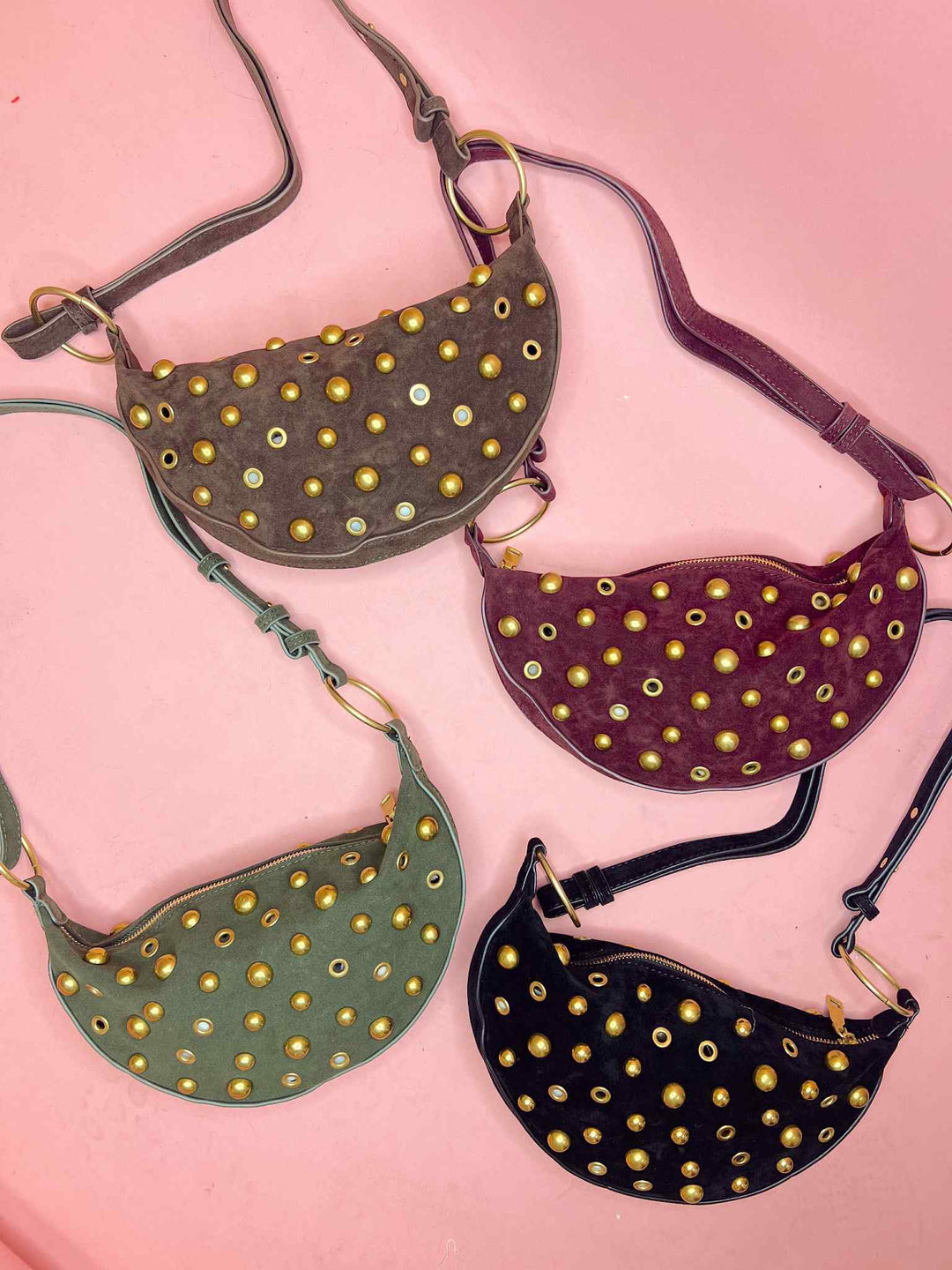 Maeve Studded Crossbody Bum Bag