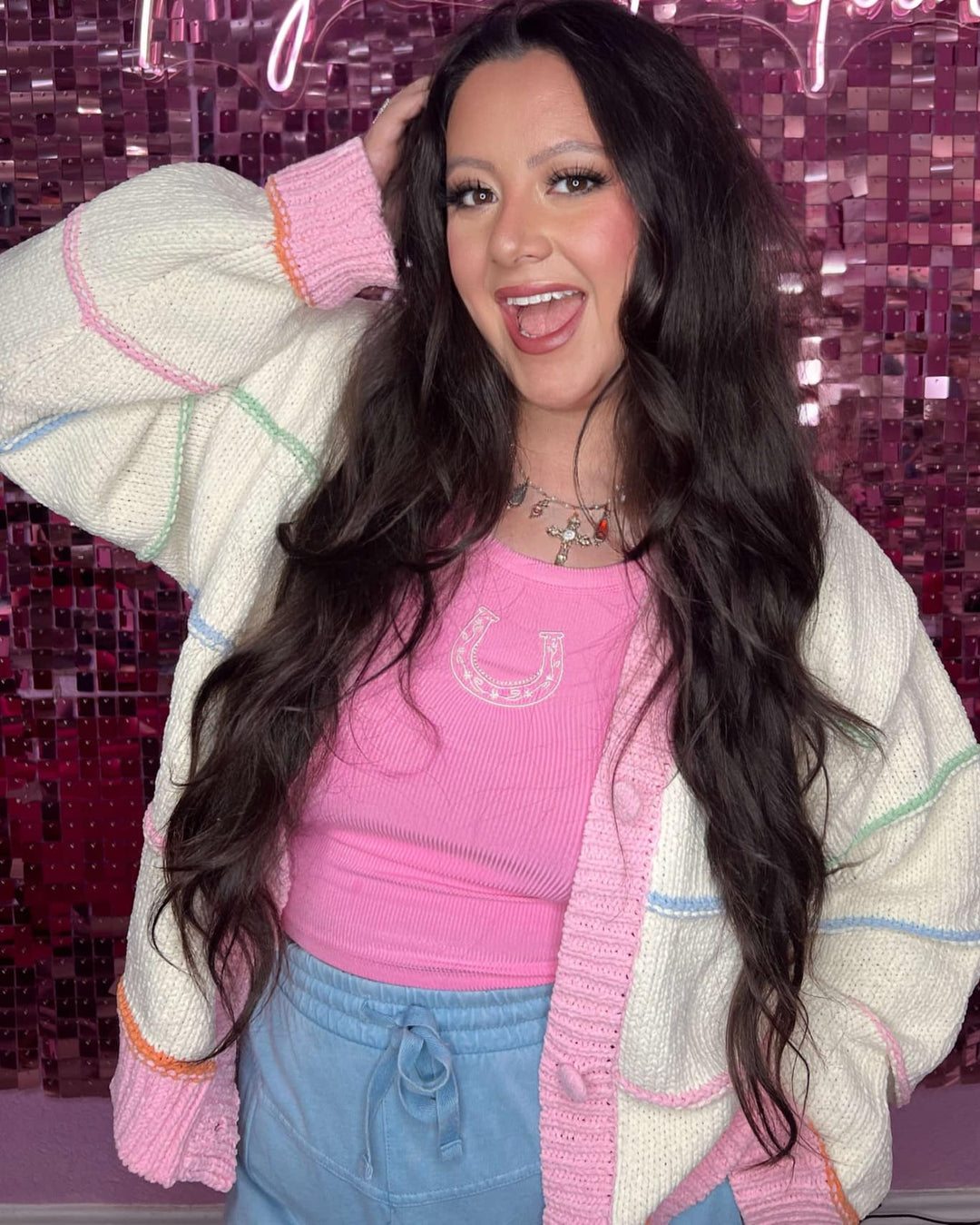 Easy Does It Stripe Cardigan