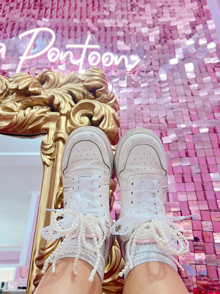 The Julie Ribbon Sneakers