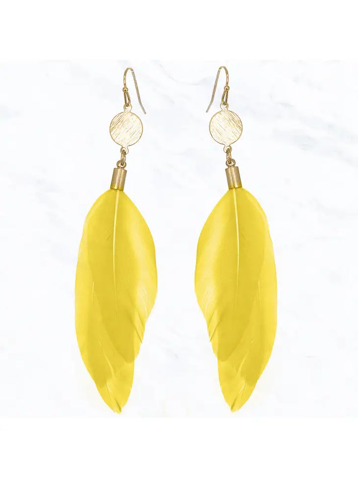 Ruffle My Feathers Earrings