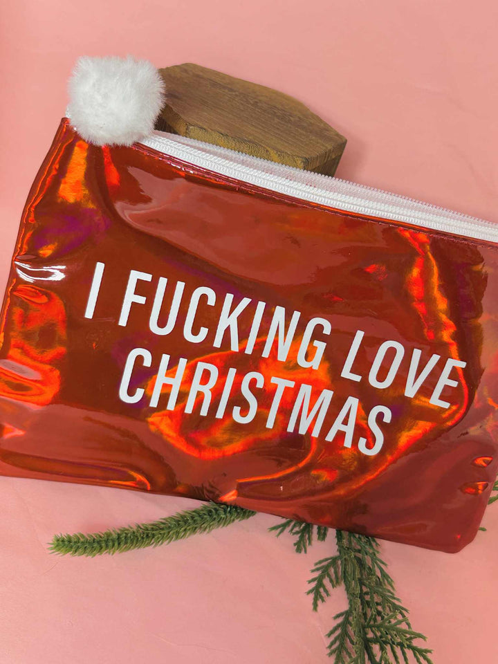 I Fucking Love Christmas Cosmetic Bag