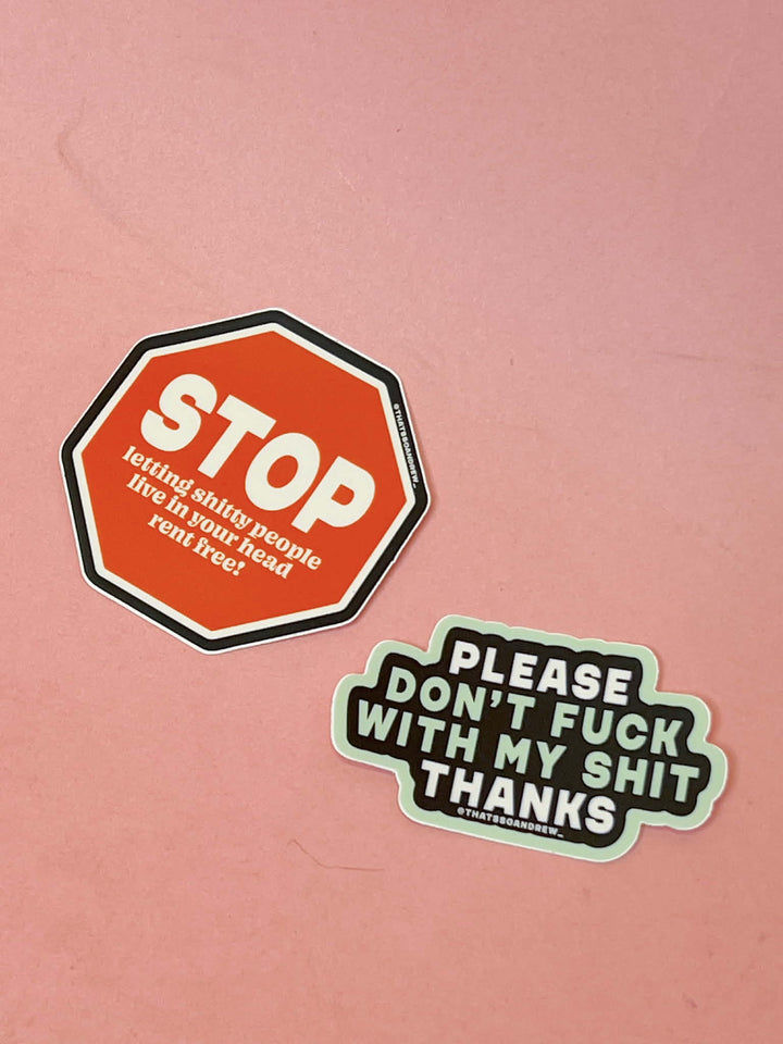 In Your Head For Free Sticker