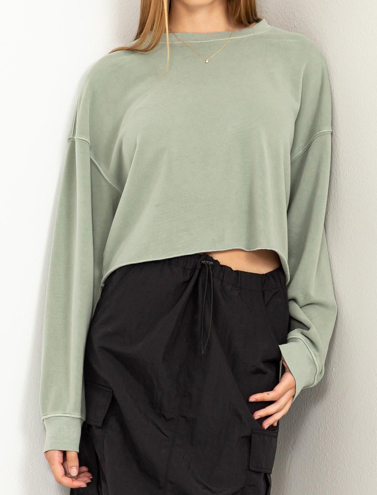 The Alexandra Cropped Sweater