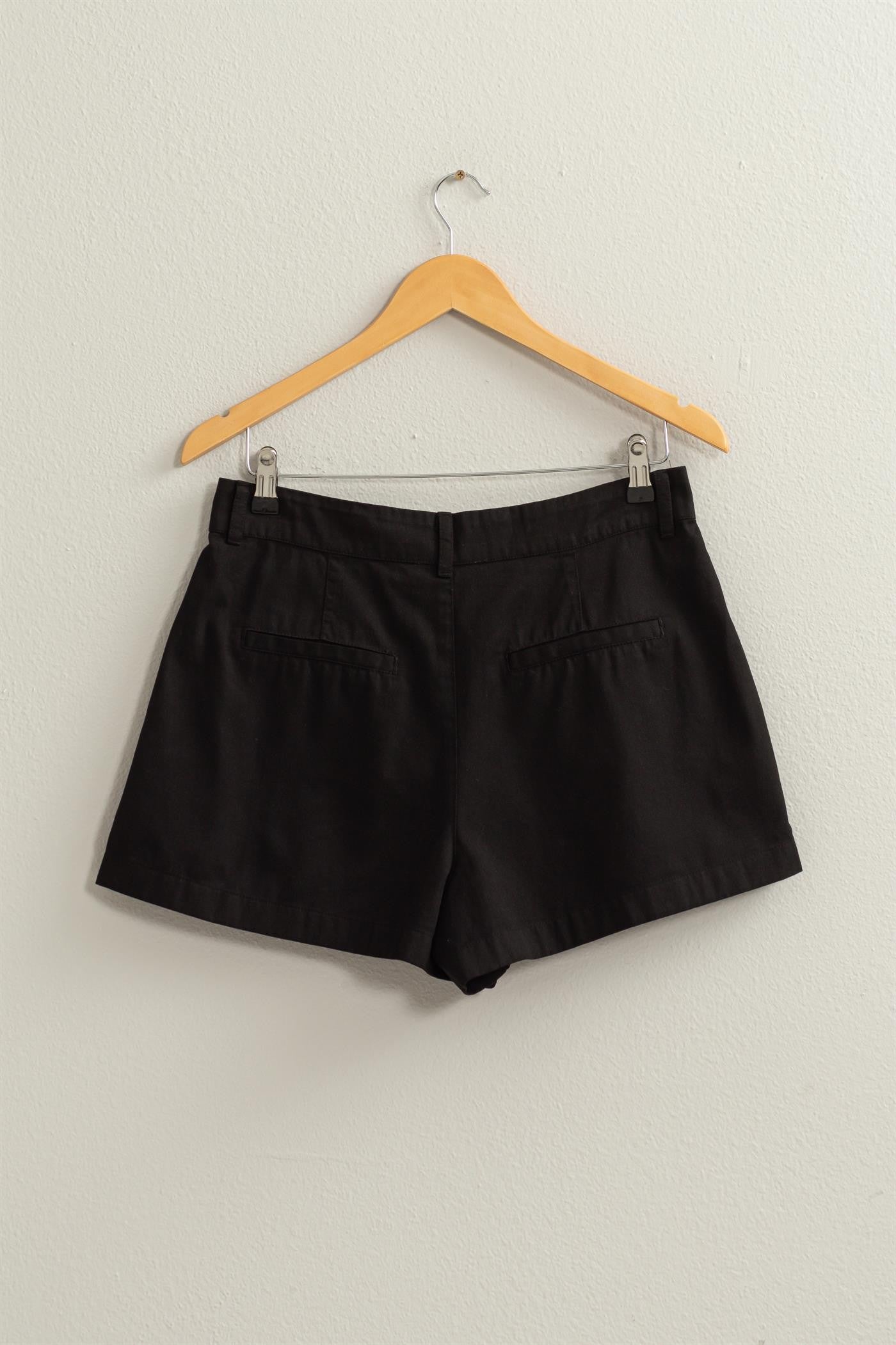 The Jade High Waist Pleated Shorts