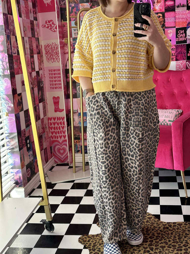 Lemon Drop Daydream Cardigan