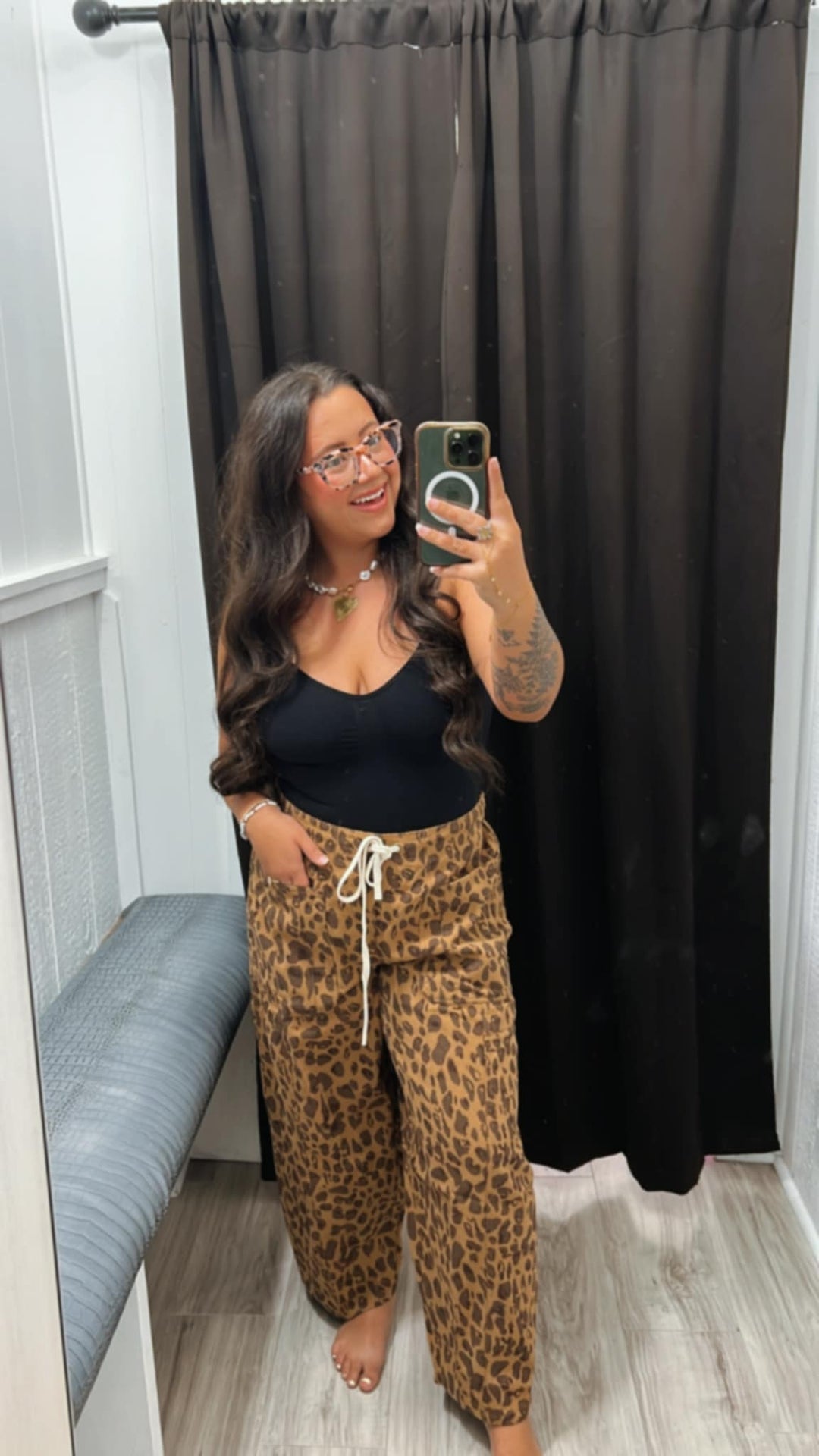 The Stella Leopard Pants