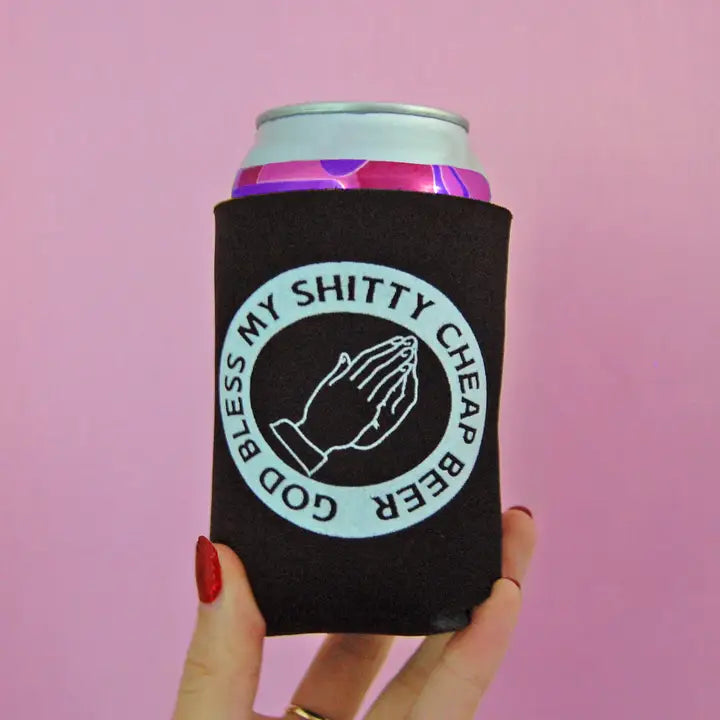 God Bless My Beer Koozie