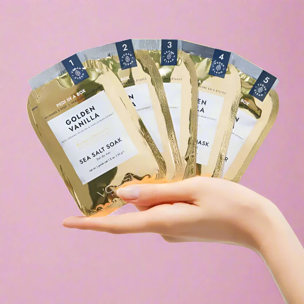 Pedi Moments Golden Vanilla