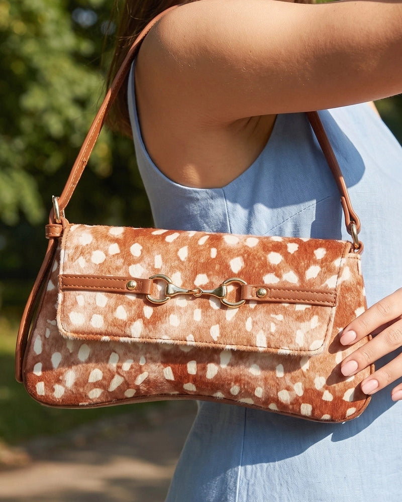 Wild at Heart Horsebit Shoulder Bag