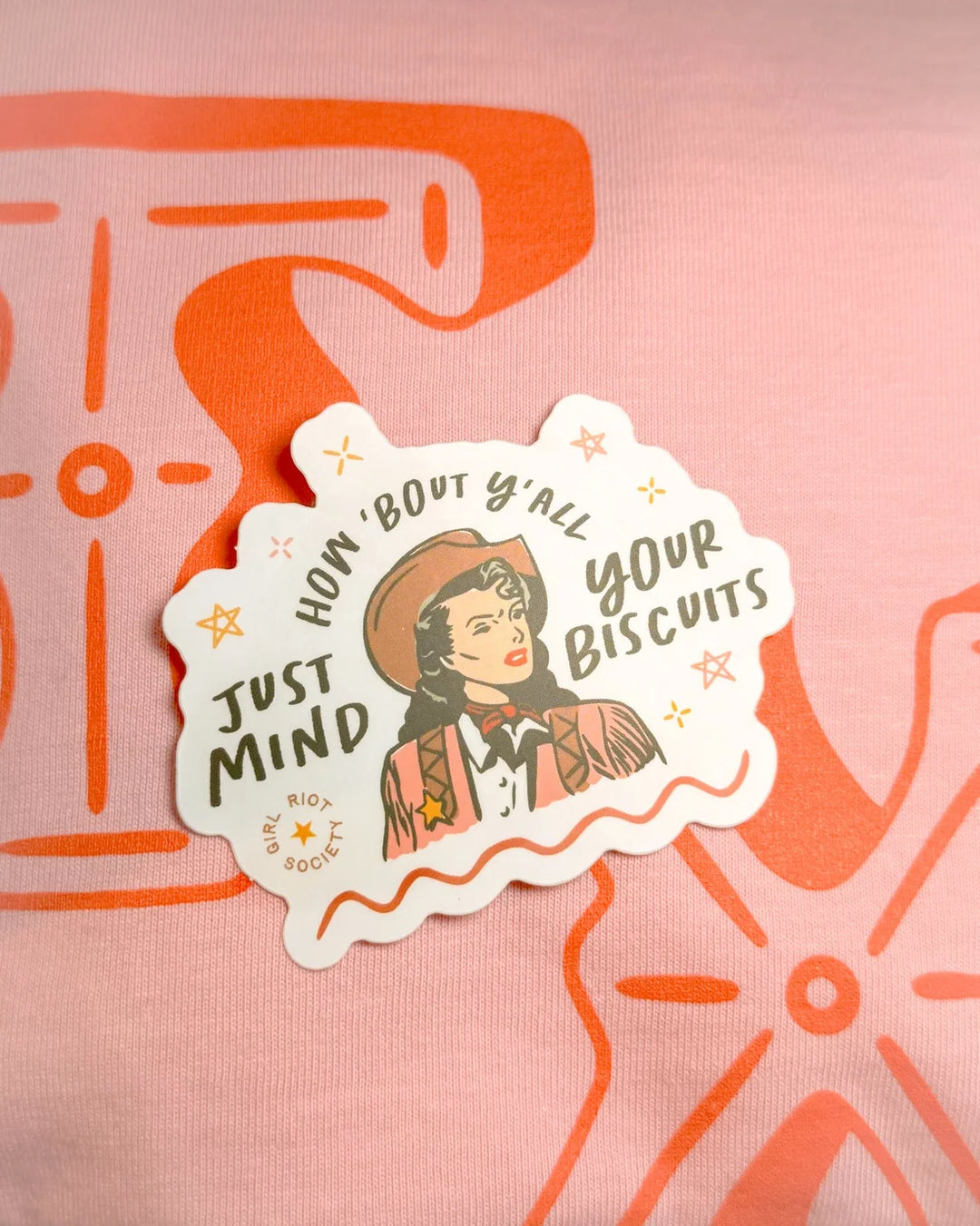 Mind Your Biscuits Sticker