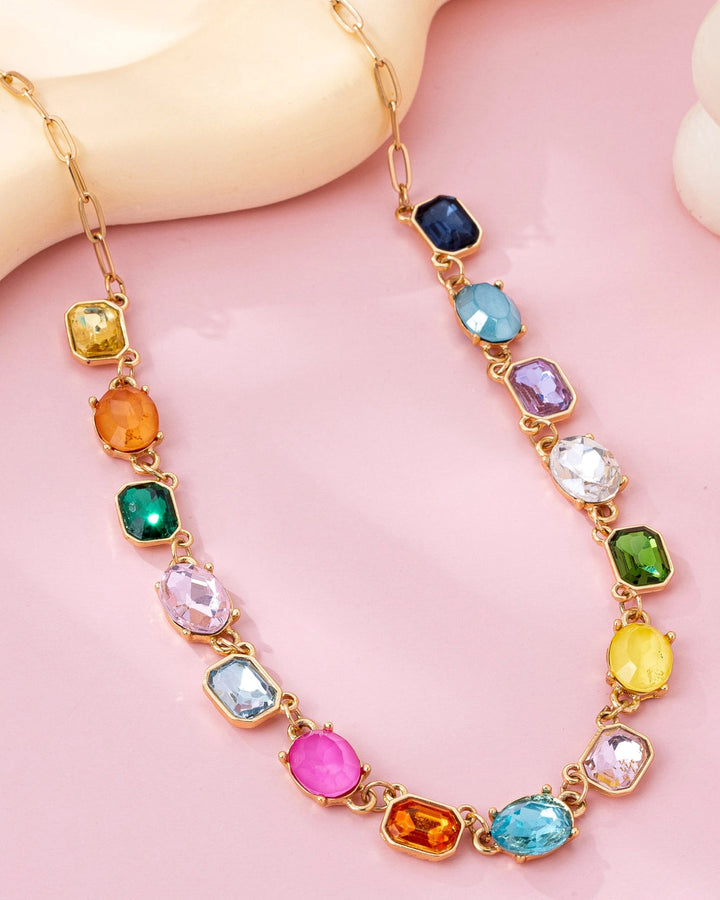 The Bella Gemstone Necklace