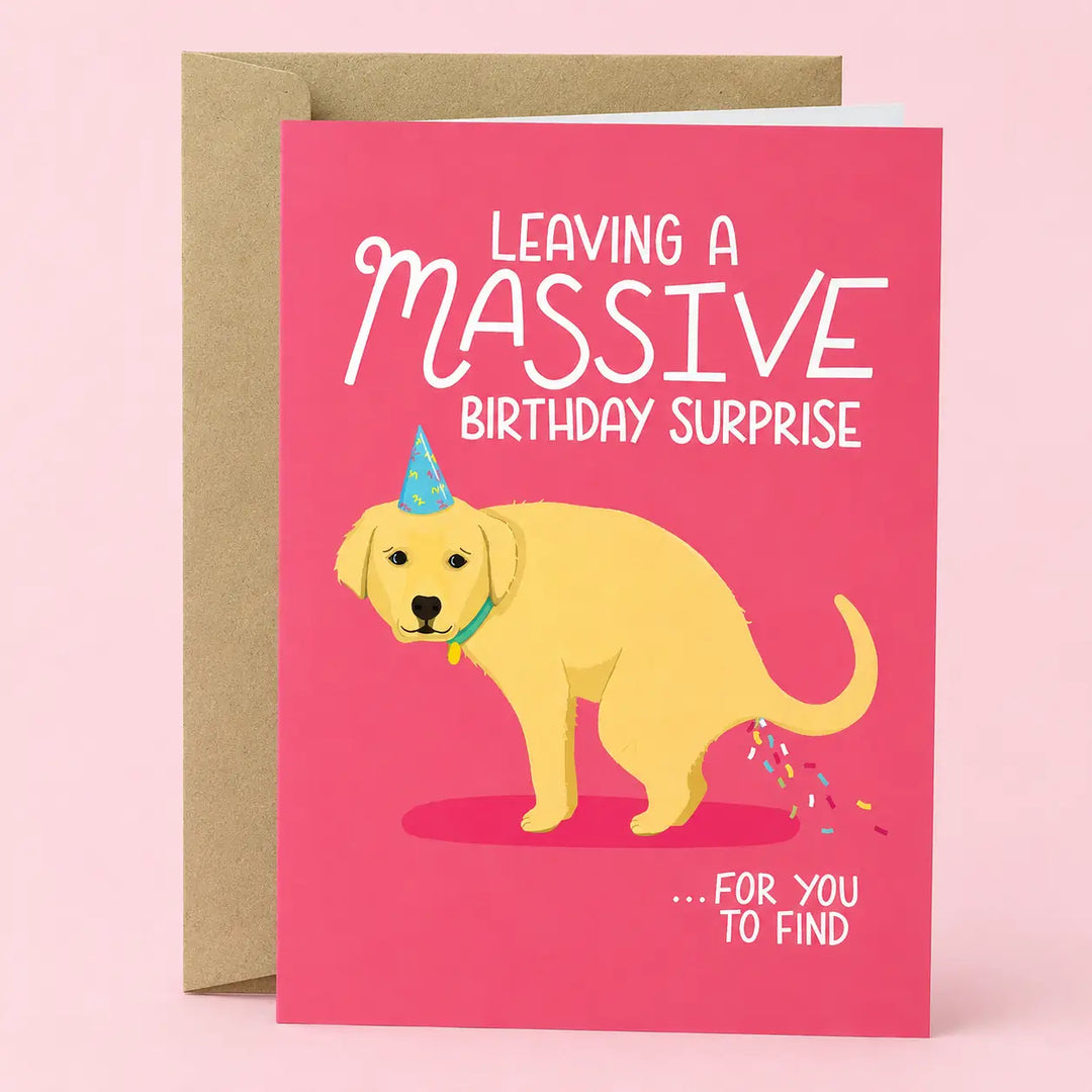 Massive Birthday Suprise Card