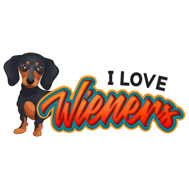 I Love Weiners Sticker