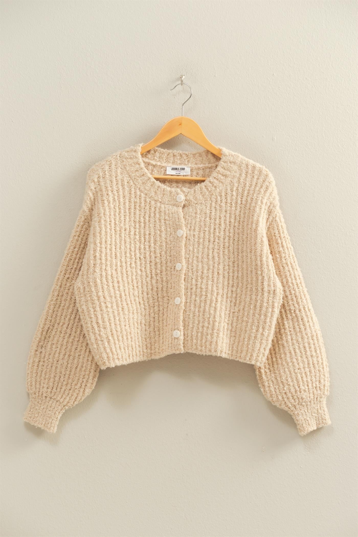 The Buttoned Bliss Sweater