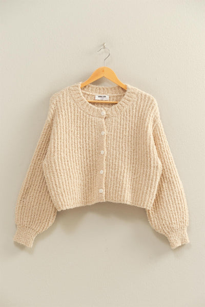 The Buttoned Bliss Sweater