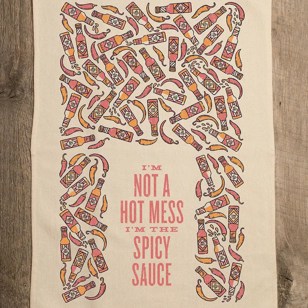 Hot Mess Tea Towel