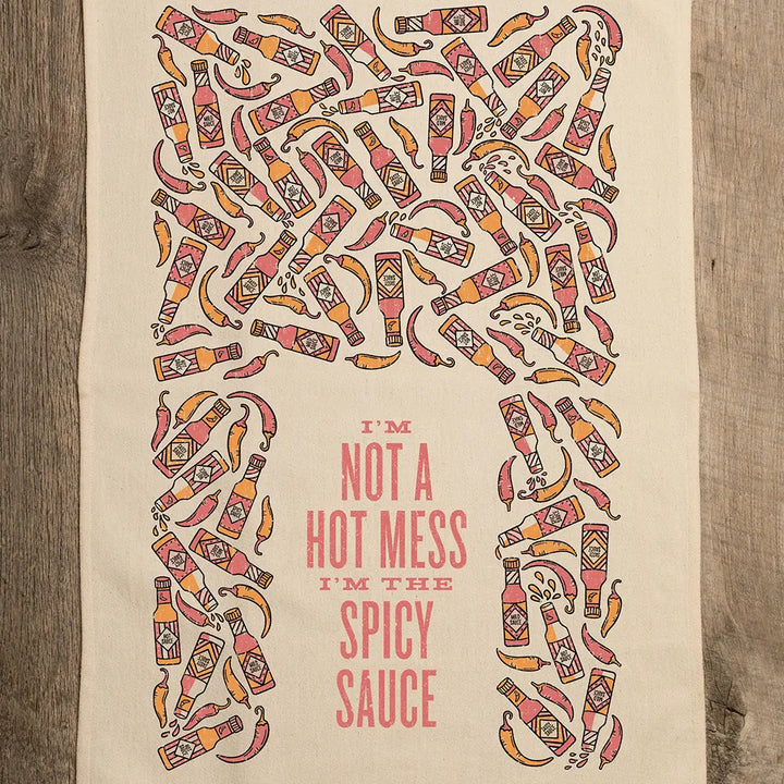 Hot Mess Tea Towel