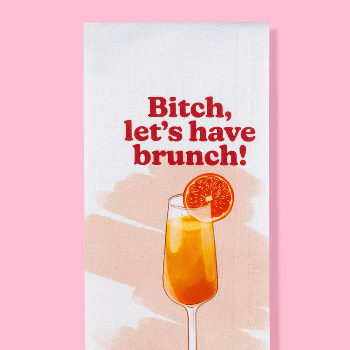 Let's Have Brunch Dishtowel