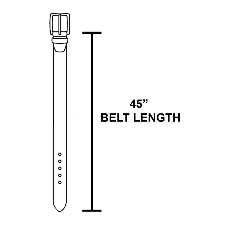 Floral Disc Western Chain Belt