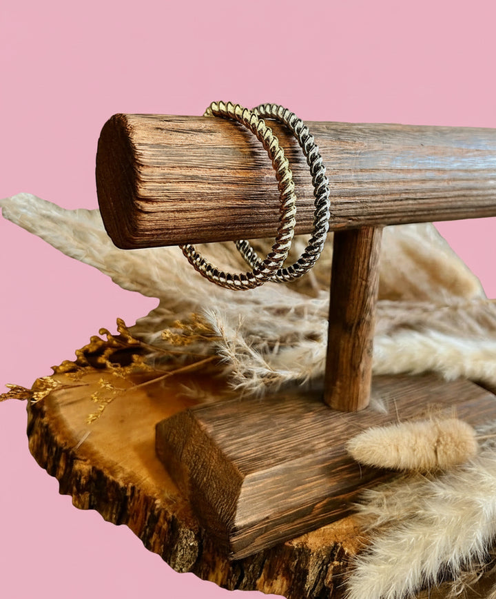 The Burnished Rope Cuff