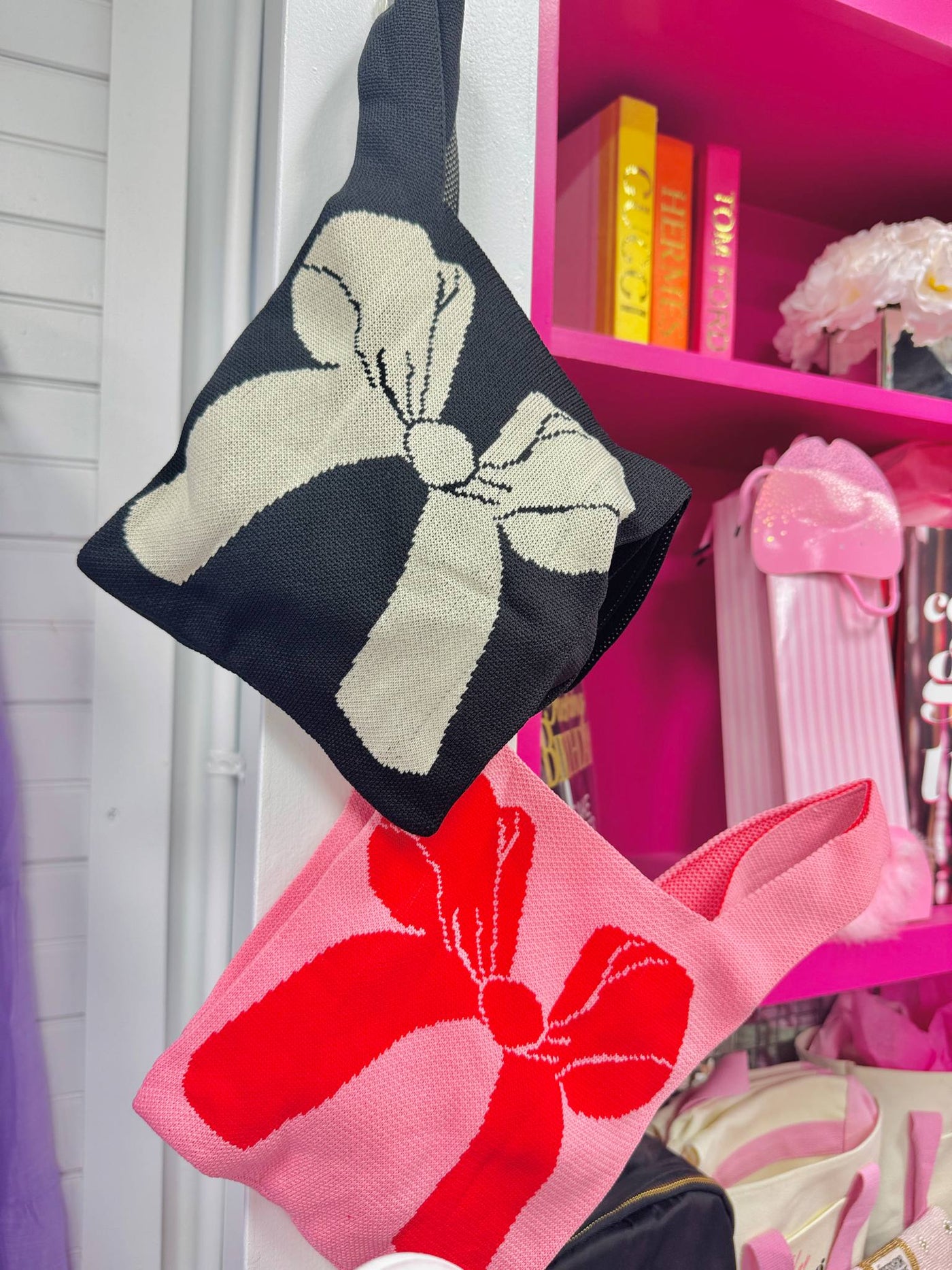 Just A Girl Bow Bag
