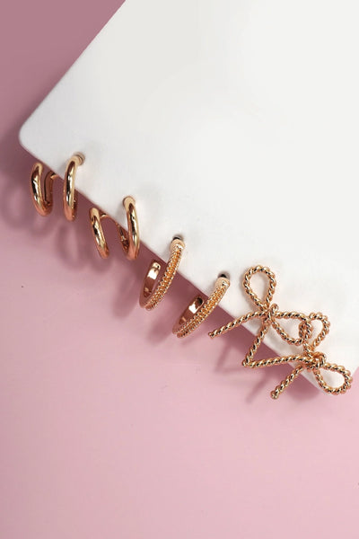The Vivianne Trio Earring Set