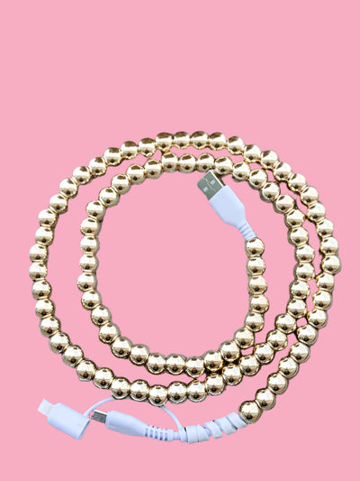 Candy Bead 2 in 1 Phone Charger
