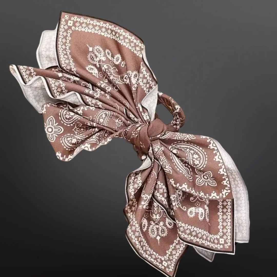 Paisley Bandana Claw Clip