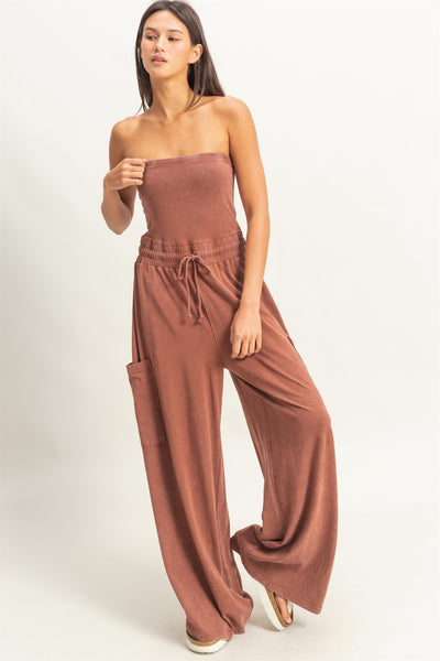 The Kristyn Tube Top Jumpsuit