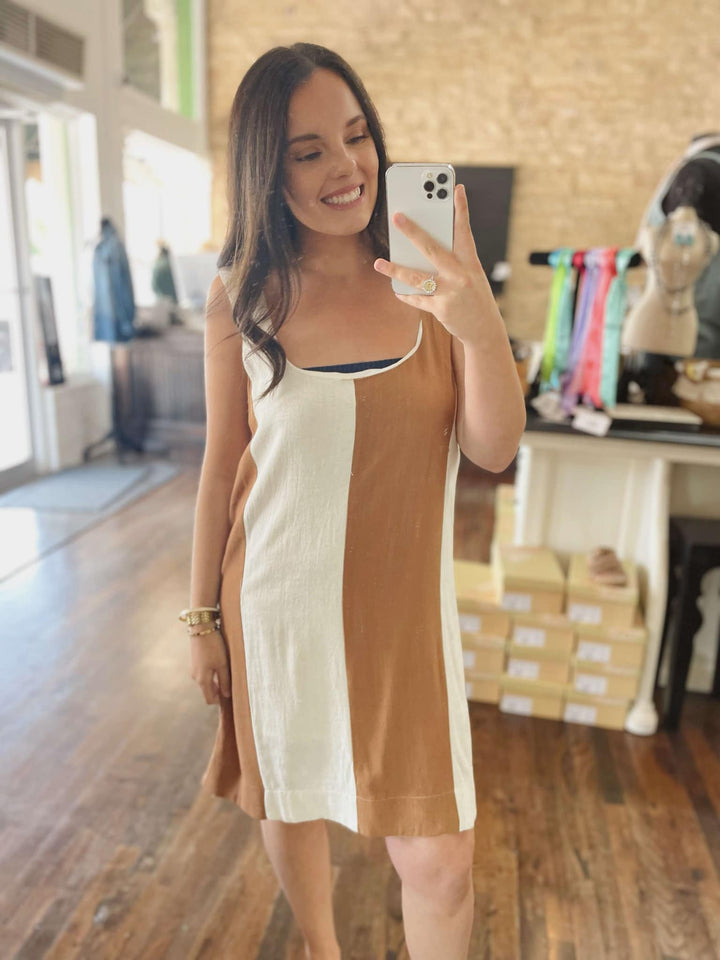 The Favorite Linen Mini Dress
