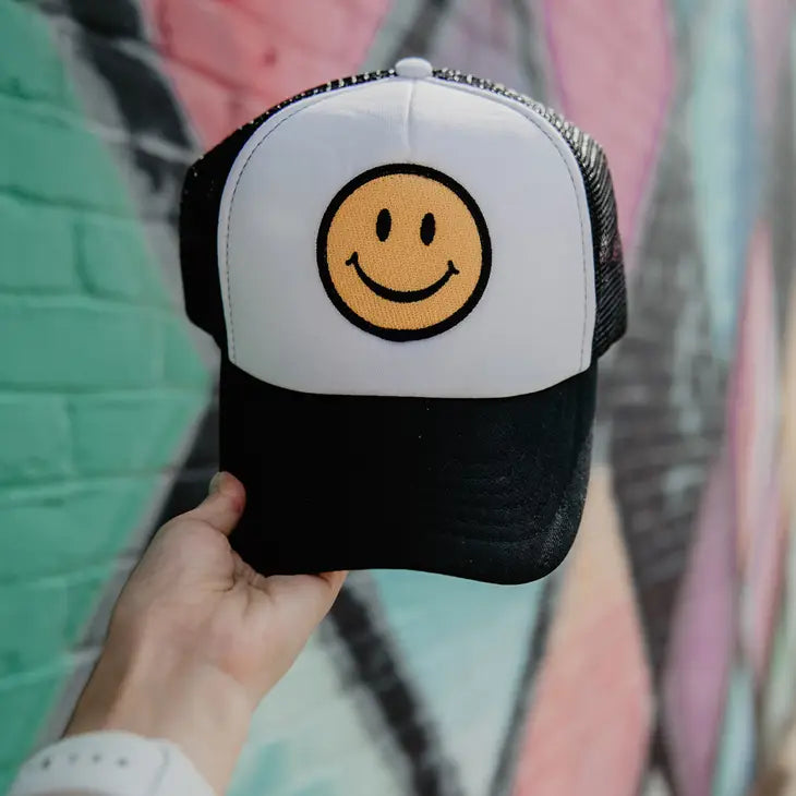 Classic Happy Face Trucker