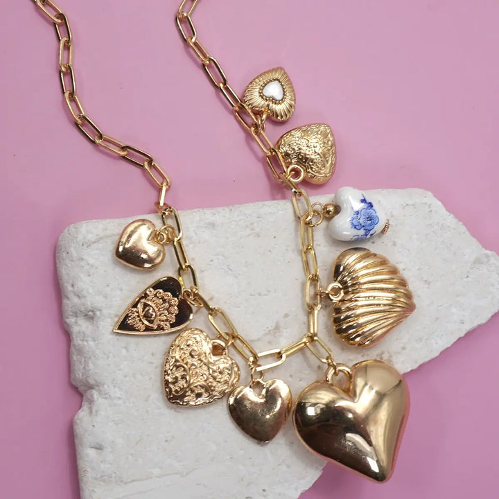Hearts On My Sleeve Necklace