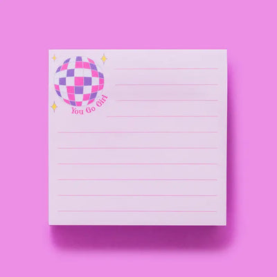 You Go Girl Sticky Notes