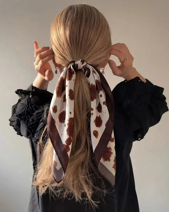 Boots, Buckles & Cow Print Bandana