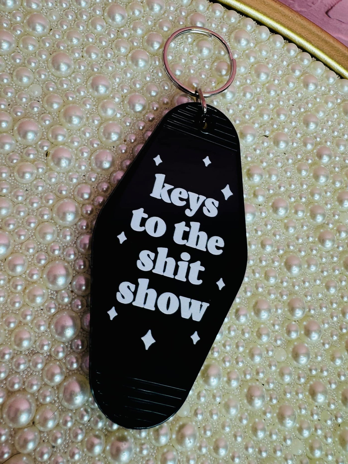 Keys To The Shitshow Keychain