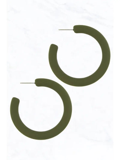 Fun & Funky Matte Hoops
