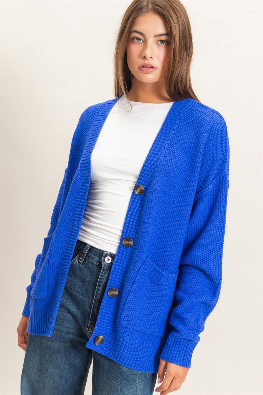 The Cobalt Cardigan