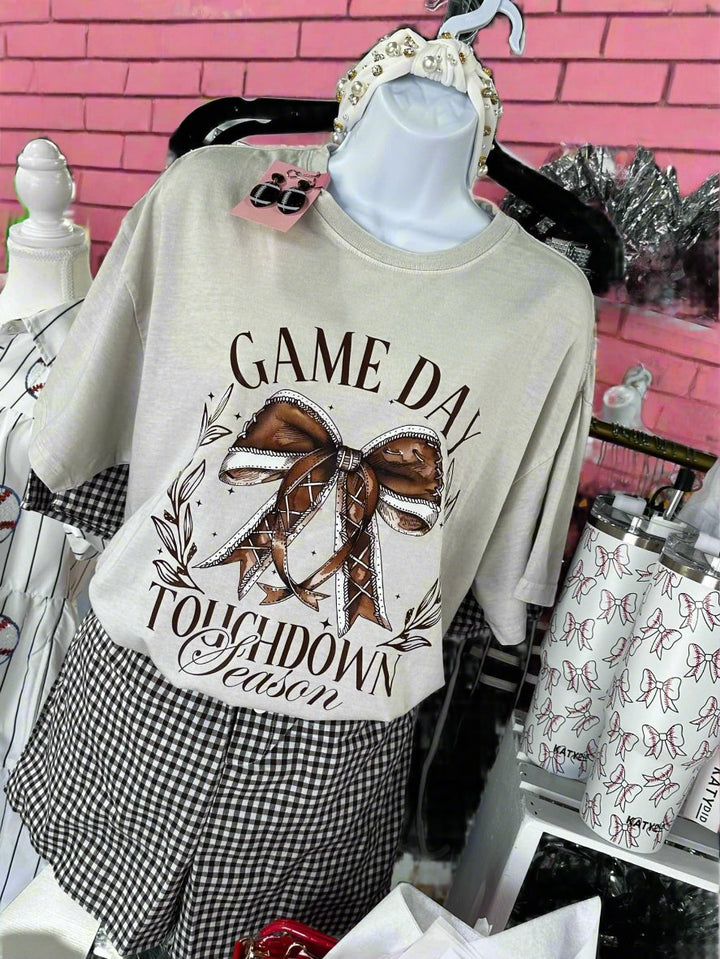 Game Day Touchdown Season Graphic Tee