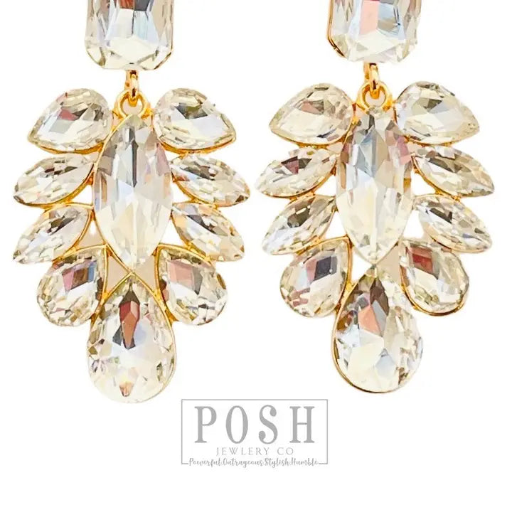Post Teardrop Earring