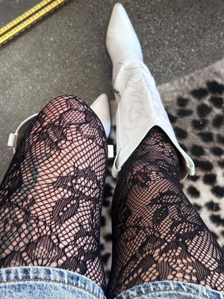 Blossom Bouquet Lace Tights