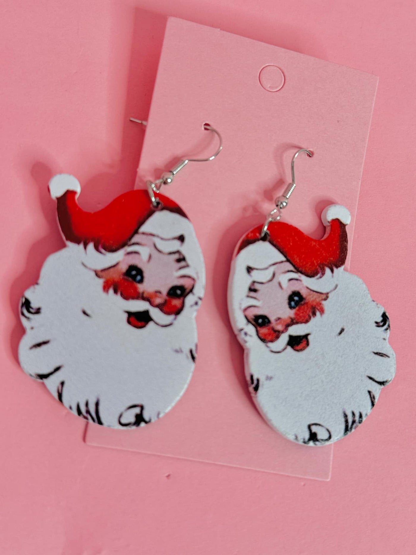 Jolly Santa Earrings