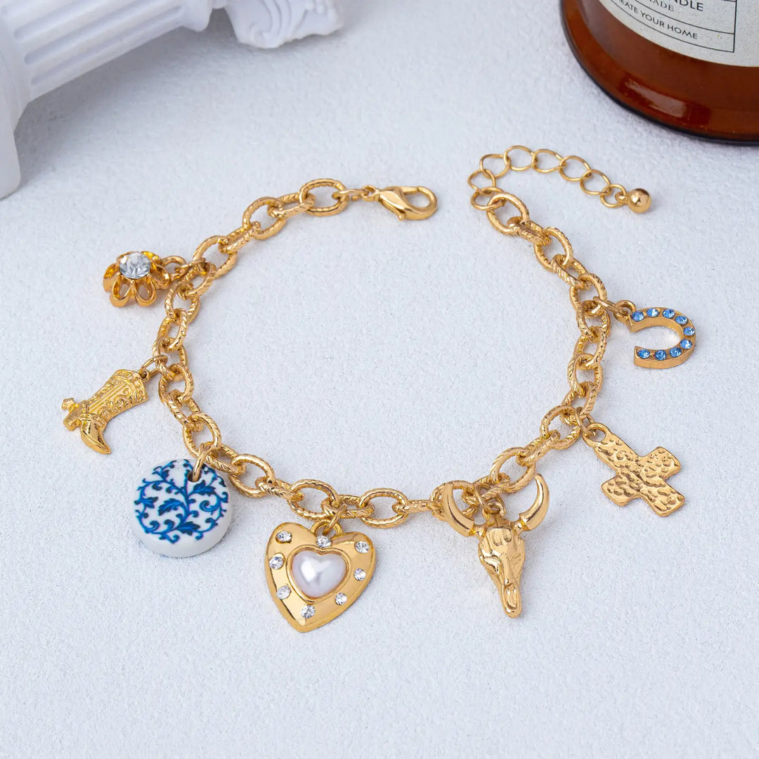 Western & Wild Charm Bracelet