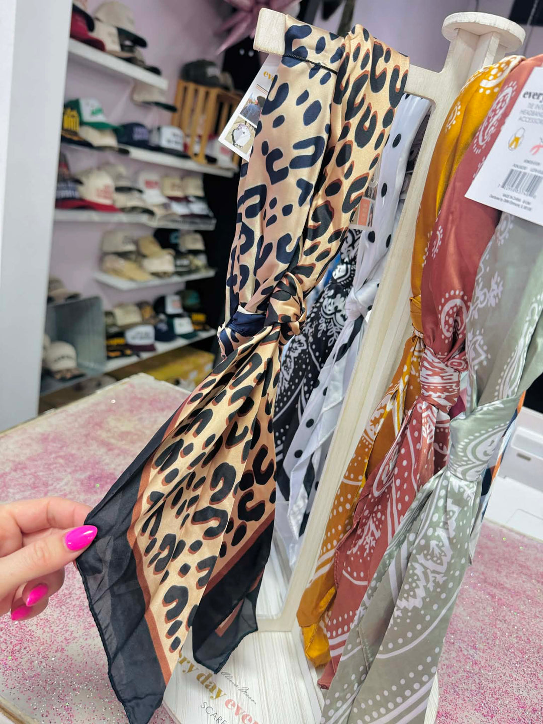 The Olivia Leopard Scarf
