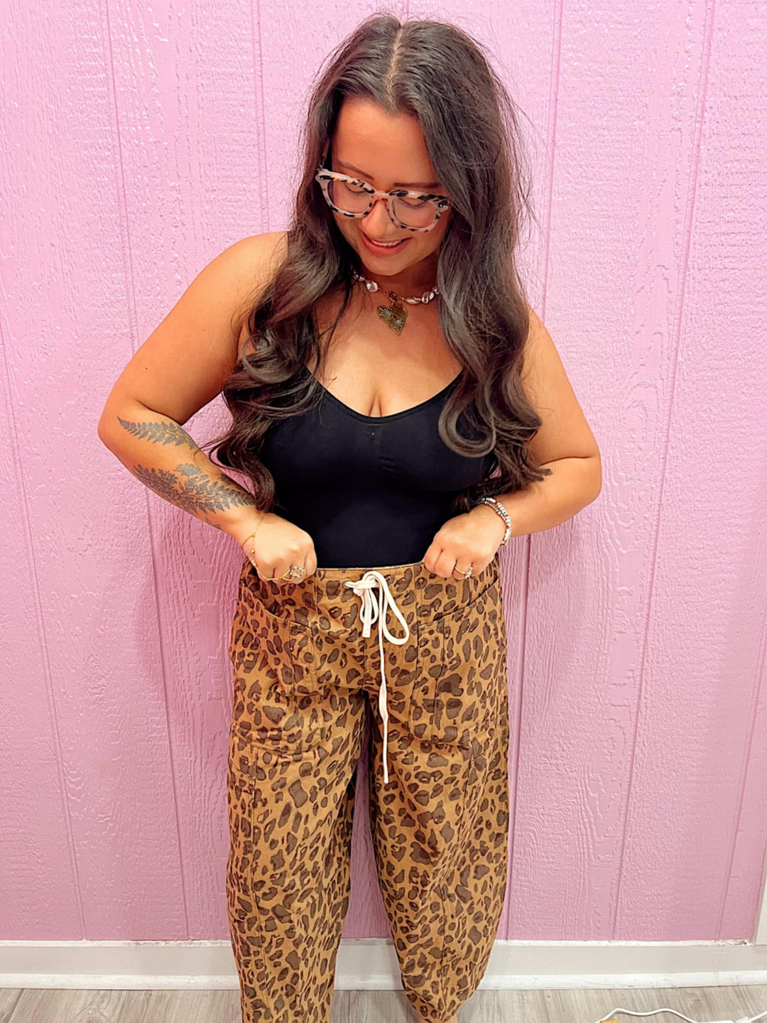 The Stella Leopard Pants