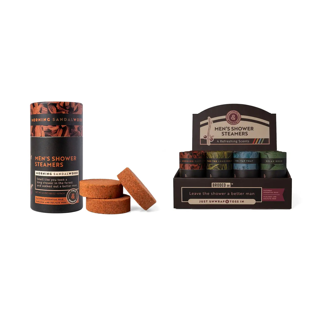 Brodeo Drive Twig & Berries Men's Shower Steamers