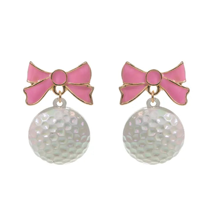 Golf Ball Earrings