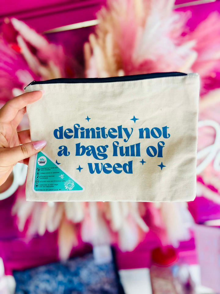 Bag Full Of Weed Canvas Bag